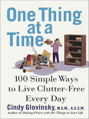 One Thing at a Time - ebook